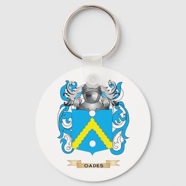Chaveiro Oades Casaco de Armas (Crest Familiar) (Frente)