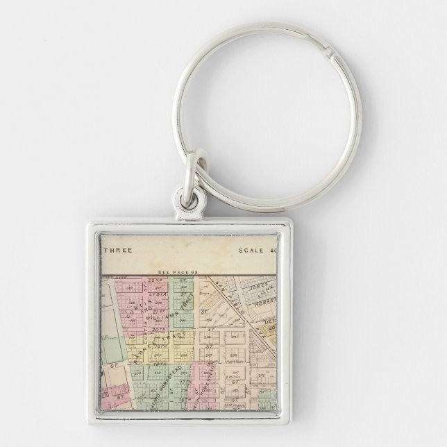 Chaveiro Oakland, vizinhança 3 (Frente)