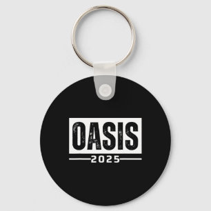 Chaveiro Oásis 2025 Férias Califórnia Ca Vintage Retro Tão