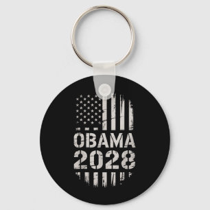 Chaveiro Obama 2028 Presidente Americano Roupa Gráfico Mens