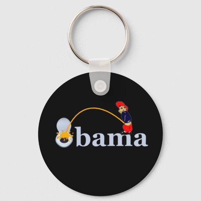 Chaveiro Obama (banheiro) (Frente)