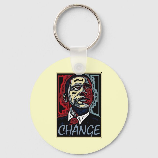 Chaveiro Obama Change (Frente)