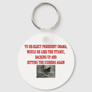 CHAVEIRO OBAMA E TITÂNICO