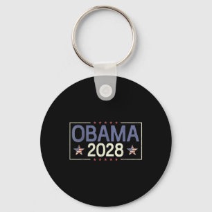 Chaveiro Obama Retro Vintage Patriótico 2028 Prote Política