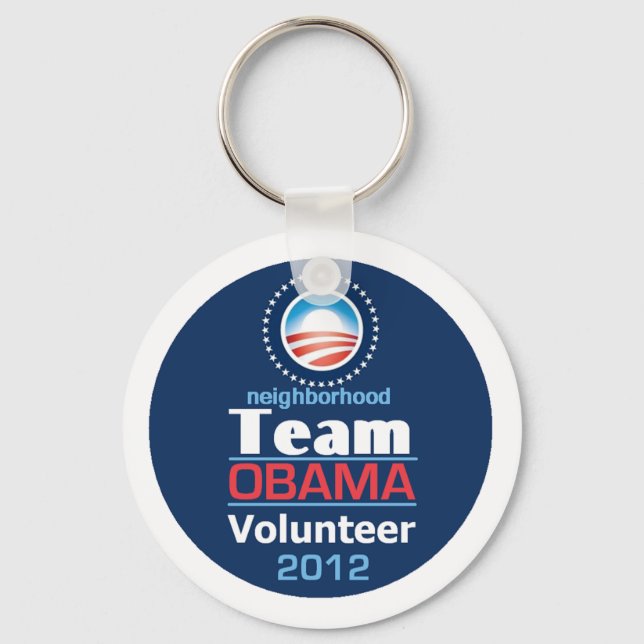Chaveiro Obama TEAM (Frente)