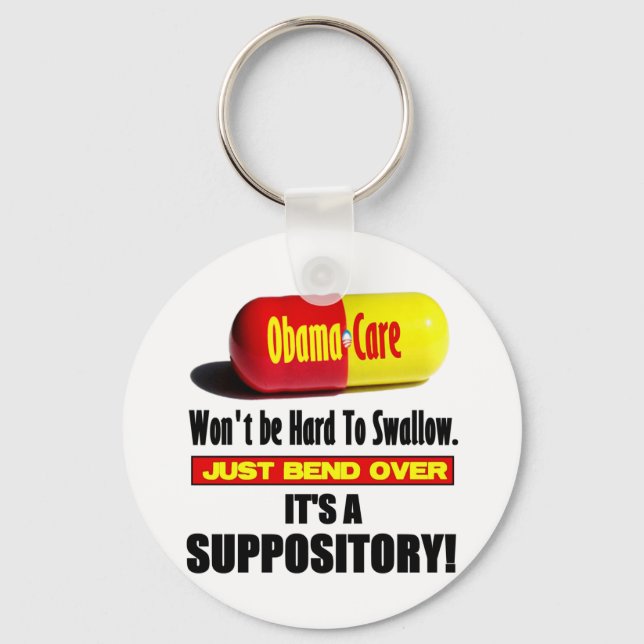 Chaveiro ObamaCare - Suppository (Frente)