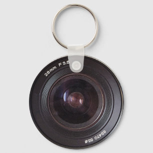 Chaveiro Objectiva 80s retro em um Keyring