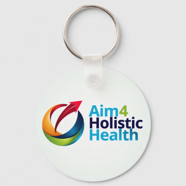 Chaveiro Objetivo para Saúde Holística (Frente)