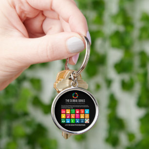 Chaveiro Objetivos de Sustentabilidade Oferta Motivacional 