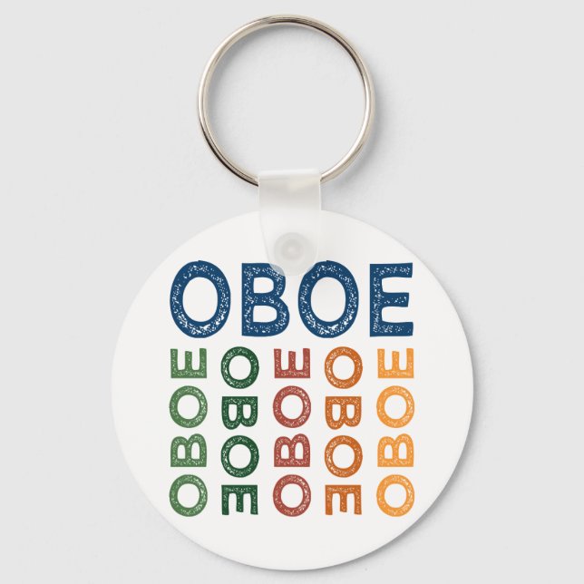 Chaveiro Oboe Colorful (Frente)