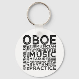 Chaveiro Oboe Typografia