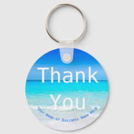 Chaveiro Obrigado Cliente Gift Beach Summer