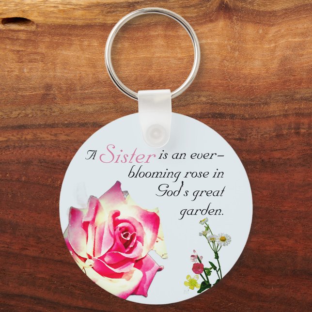 Chaveiro Obrigado Deus para a Irmã (Criador carregado)