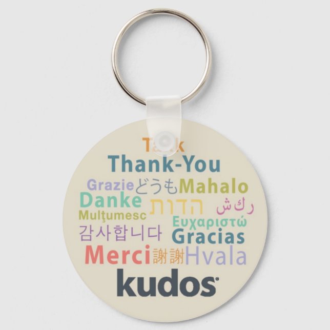 Chaveiro Obrigado do Kudos® (Frente)