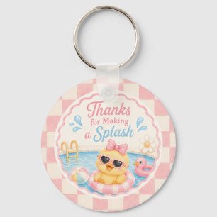 Chaveiro Obrigado por Fazer um Favor de Pulseira de Pato Sp