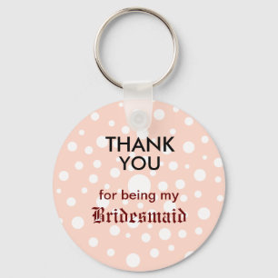Chaveiro Obrigado por ser minha dama de Bridesmaid