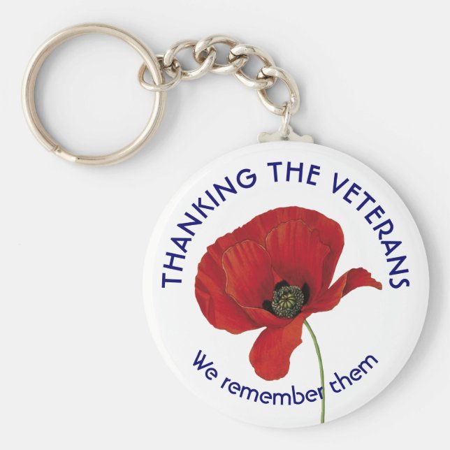 Chaveiro Obrigado Veteranos (Frente)