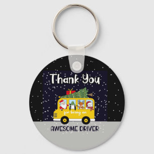 Chaveiro obrigado você por ser um motorista de ônibus esc