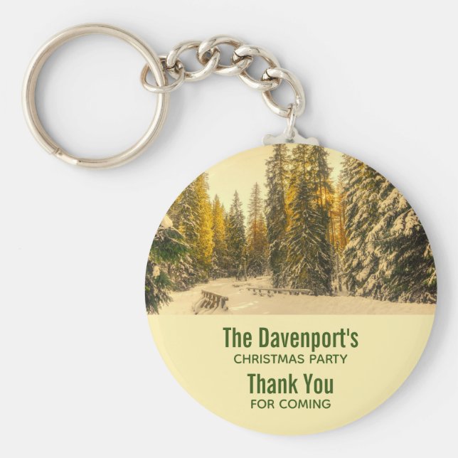 Chaveiro Obrigados do Partido Fotográfico da Floresta de Pi (Frente)