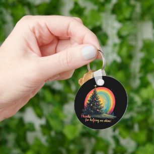 Chaveiro Obrigados por me ajudar a brilhar a gratidão