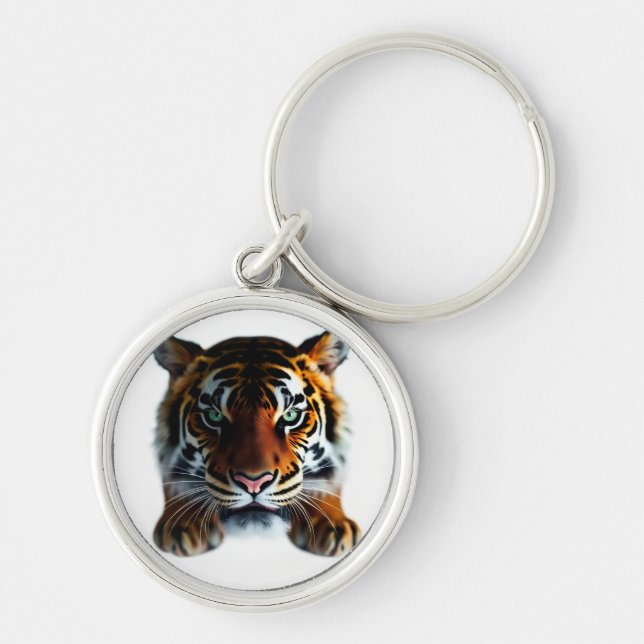 Chaveiro Observação de Tigres (Frente)