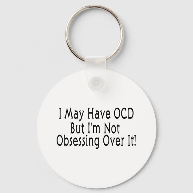 Chaveiro Obsessão de OCD (Frente)