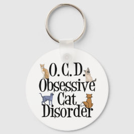 Chaveiro Obsessive Cat Disorder