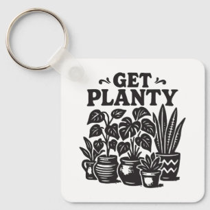 Chaveiro Obtenha Planty Plantas de Casa Planta Divertida Am