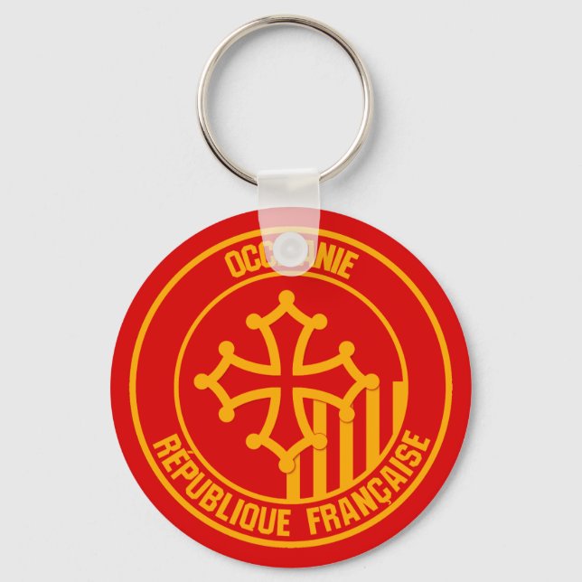 Chaveiro Occitanie Round Emblem (Frente)