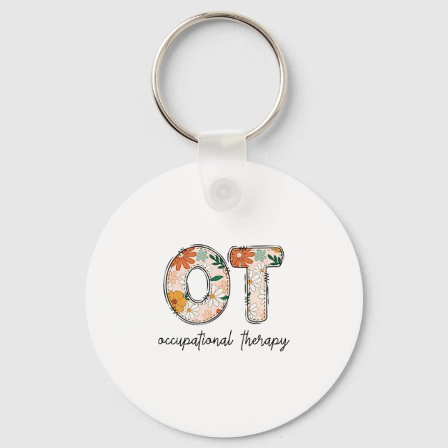 Chaveiro Occupational Therapy Ot Therast Ot Month  (Frente)