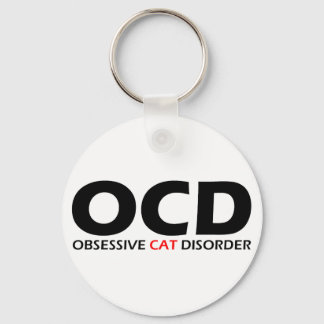 Chaveiro OCD - Perturbação Obsessiva dos Gatos