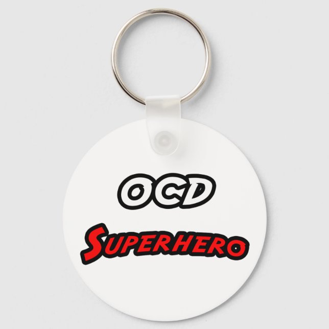 Chaveiro OCD Superhero (Frente)