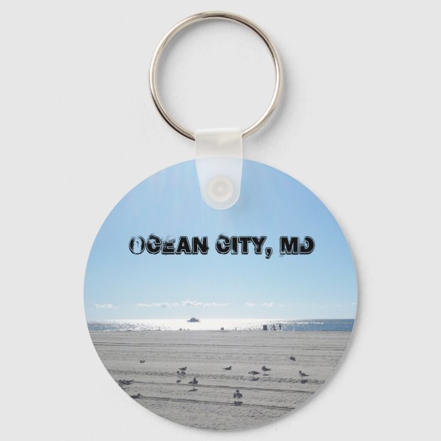 Chaveiro Ocean City, Maryland Keychain (Frente)