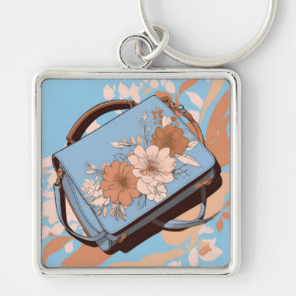 Chaveiro Oceana Floral Arte de IA