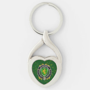 Chaveiro O'Connor/Connor (Kerry) Irish Silver Key Ring