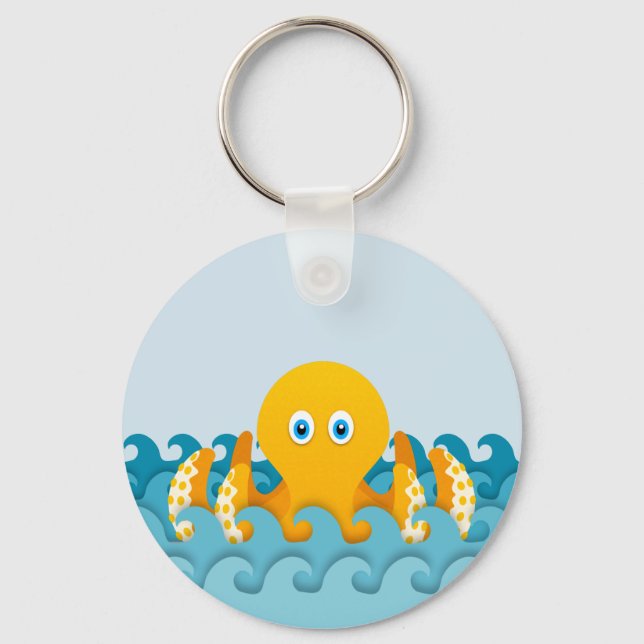 Chaveiro Octopus (Frente)