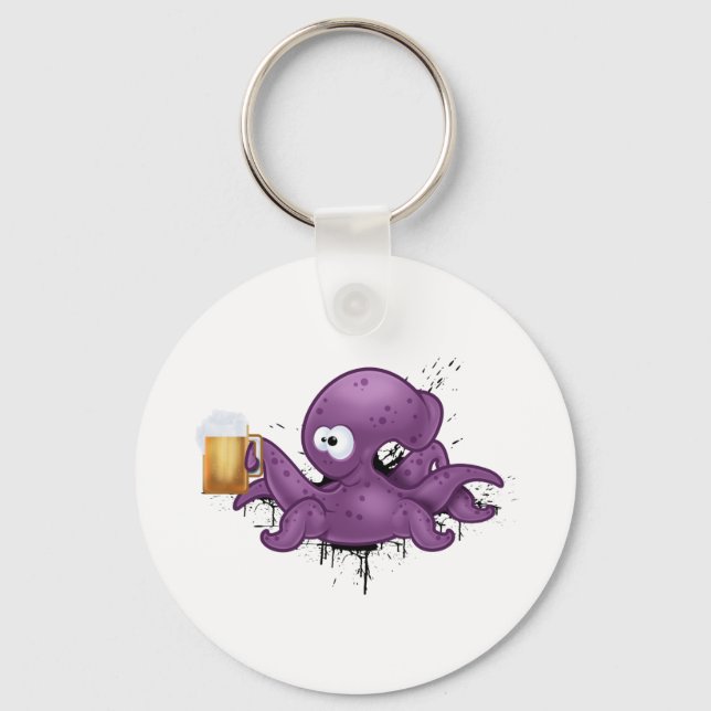 Chaveiro Octopus alcoólico (Frente)
