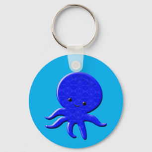 Chaveiro Octopus Azul-Cinto