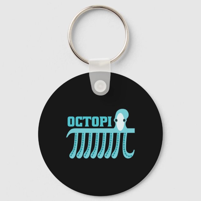 Chaveiro Octopus Octopi Math (Frente)