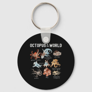 Chaveiro Octopus Sea Animais Do Otopus Mundial