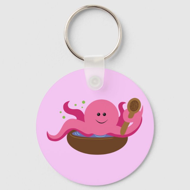 Chaveiro Octopus Soup (Frente)