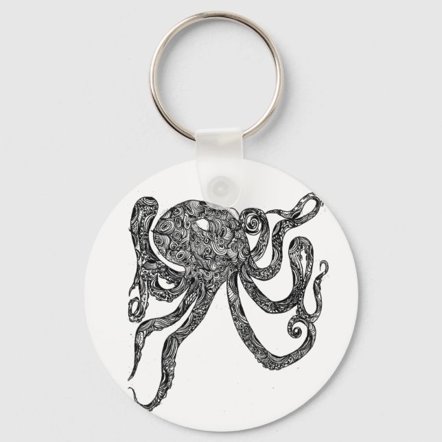 Chaveiro Octopus suave (Frente)