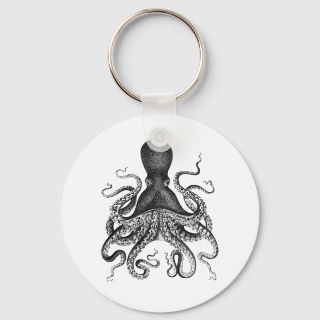 Chaveiro Octopus Vintage (Frente)