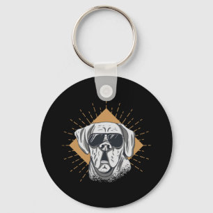 Chaveiro Óculos de Sol de Cachorro Incríveis