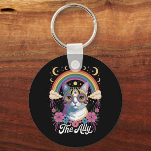 Chaveiro Óculos de sol engraçados Ally Ca Orgulho Gay Orgul