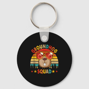 Chaveiro Óculos de Sol Esquilo Vintage Retro Equipe Diverti