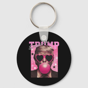 Chaveiro Óculos de sol rosa chiclete de Donald Trump