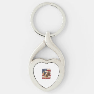 Chaveiro Óculos de sol vetores com bandeira patriótica Dach