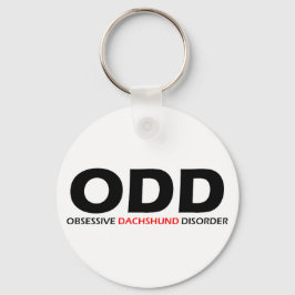 Chaveiro ODD - Perturbação Obsessiva Dachshund