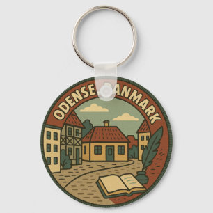 Chaveiro Odense Dinamarca Literário
